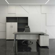 Escritorio de oficina del gerente ejecutivo