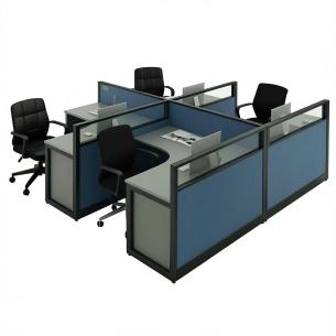 Estaciones de Trabajo Cubículo Delta | Mobiliario Corporativo Directo