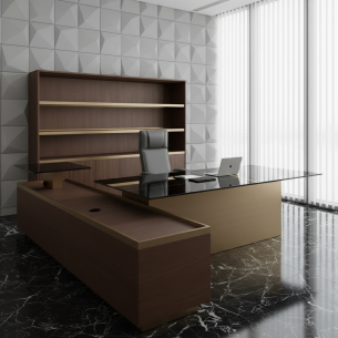 Escritorio de oficina moderno