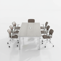 Mesa de conferencias de oficina