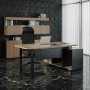 Escritorio Ejecutivo Avanzato en L | Mueble de Oficina Moderno