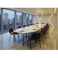 Mueble mesa de juntas para oficina HELVIAN