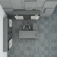 Escritorio para oficina Moderno GREY