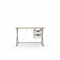 Escritorio Desk Bora / Maple con gris