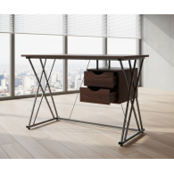 Escritorio Desk Bora / Maple con gris