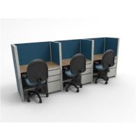 Estación de Trabajo Cubículo Big - Evolution Muebles | Estaciones de Trabajo
