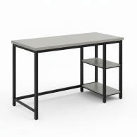 Escritorio de oficina con estantes UNNA