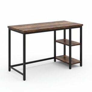 Escritorio de oficina con estantes UNNA