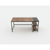 Escritorio Industrial Torino con Estantes | Muebles para Oficina