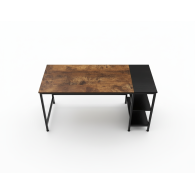 Escritorio Industrial Torino con Estantes | Muebles para Oficina