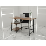 Escritorio Herrería Y Madera Industrial