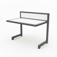 Escritorio Compacto NexoFrame | Muebles para Oficina Modernos