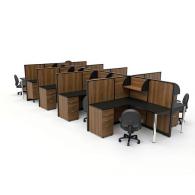 Estación de Trabajo FLYPI | Cubículos Modulares para Oficina