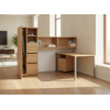 Estación de Trabajo SANTER con Escritorio y Librero | Mueble de Oficina