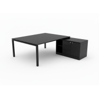 Escritorio de oficina mueble en laminado