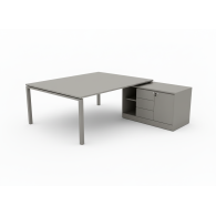 Escritorio de oficina mueble en laminado
