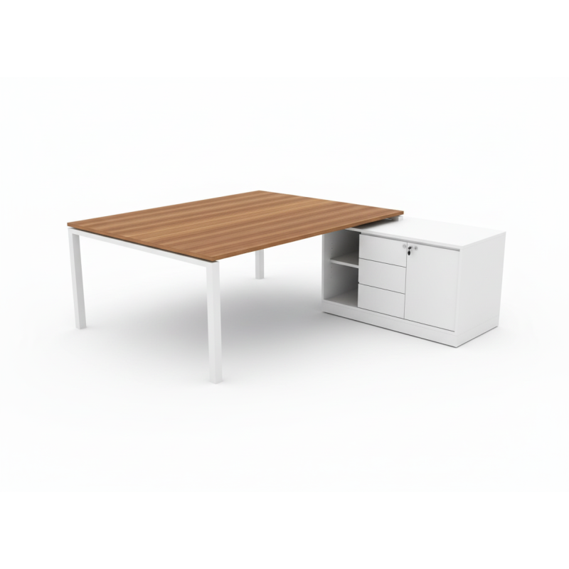 Escritorio de oficina en laminado - Escritorios Directivos - Muebles de oficina de alta calidad al mejor precio 