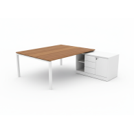 Escritorio de oficina mueble en laminado