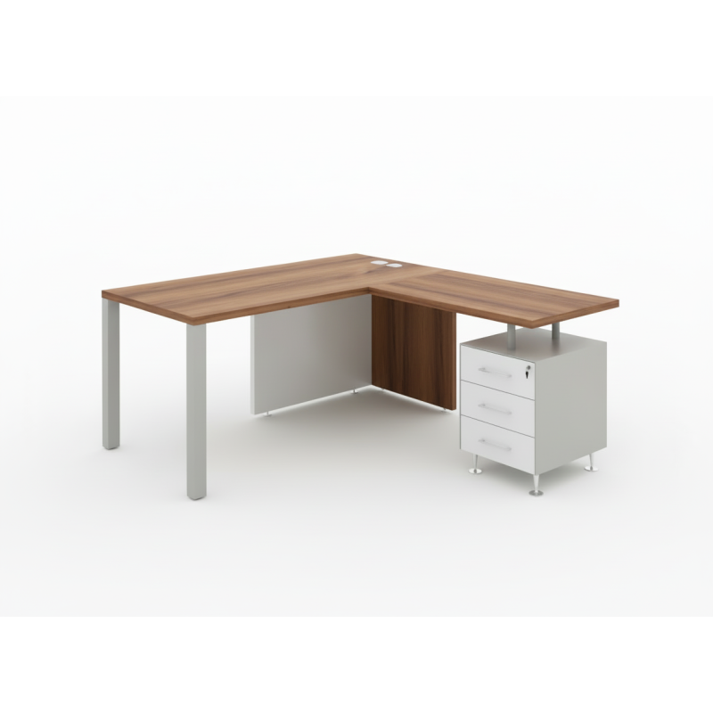 Escritorio ejecutivo mueble para oficina Industrial - Escritorios en L - Muebles de oficina de alta calidad al mejor precio 
