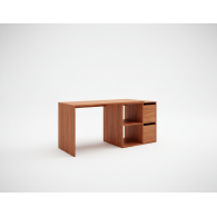 Escritorio De Esquina Reversible En Forma De L Blanco