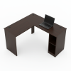 Escritorio en L Marrón 120*45*75 cm