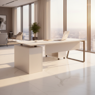Escritorio L Productive | Muebles de Oficina Ejecutivos Modernos