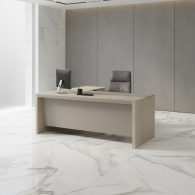 Escritorio Ejecutivo Brown Productive | Muebles de Oficina de Lujo