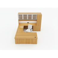 Escritorio Ejecutivo Orange CEO | Evolution Muebles (Garantía 10 años)