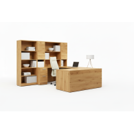 Escritorio mueble de oficina BLACK LU NOVO