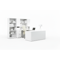 Escritorio mueble de oficina BLACK LU NOVO