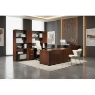 Escritorio mueble de oficina BLACK LU NOVO