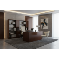 Escritorio mueble de oficina BLACK LU NOVO