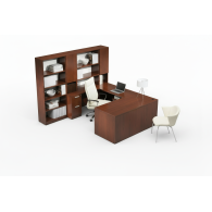Escritorio mueble de oficina BLACK LU NOVO