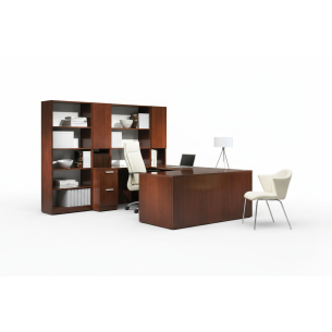 Escritorio de oficina BLACK LU NOVO