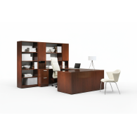 Escritorio mueble de oficina BLACK LU NOVO