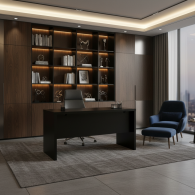 Escritorio Credenza Echo de 60 W de Office de kathy ireland