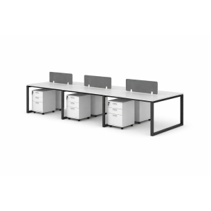 Estacion de trabajo de cubiculo de oficina