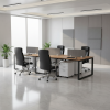 Estacion de trabajo de cubiculo de oficina
