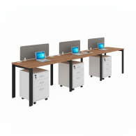 Estacion de trabajo de particiones de oficina