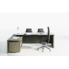 Escritorio Ejecutivo de Lujo con Cristal Templado | Muebles de Oficina