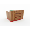 Mueble de recepción para oficina MONTECARLO