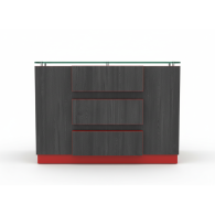 Mueble de recepción para oficina MONTECARLO