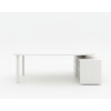Escritorio de oficina mueble de madera