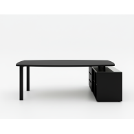 Escritorio de oficina de madera