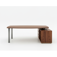 Escritorio de oficina de madera