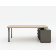 Escritorio de oficina de madera