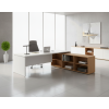 Muebles para oficina Escritorio de oficina ejecutivo con estantes
