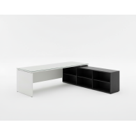 Muebles para oficina Escritorio de oficina ejecutivo con estantes