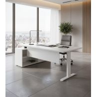 Escritorio de oficina modular de melamina