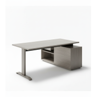 Escritorio de oficina modular de melamina